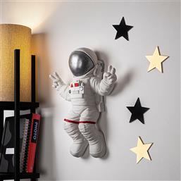 ΔΙΑΚΟΣΜΗΤΙΚΟ ΤΟΙΧΟΥ PEACE SIGN ASTRONAUT - 2 565TNL1172 35X47X10 CM ΑΙΘΡΙΟ