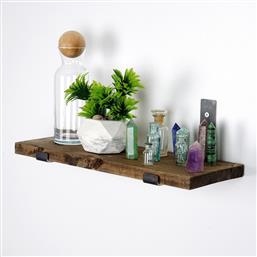 ΔΙΑΚΟΣΜΗΤΙΚΟ ΞΥΛΙΝΟ ΡΑΦΙ ΤΟΙΧΟΥ LAM007 792EVL2808 40X16X14 CM ΑΙΘΡΙΟ