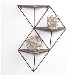 ΔΙΑΚΟΣΜΗΤΙΚΟ ΞΥΛΙΝΟ ΡΑΦΙ ΤΟΙΧΟΥ WR044 792EVL2866 (45X34X13) ΑΙΘΡΙΟ