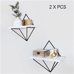 ΔΙΑΚΟΣΜΗΤΙΚΟ ΞΥΛΙΝΟ ΡΑΦΙ ΤΟΙΧΟΥ WR047 792EVL2869 (22X30X14) ΑΙΘΡΙΟ