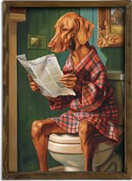 ΔΙΑΚΟΣΜΗΤΙΚΟΣ ΠΙΝΑΚΑΣ MDF ΜΕ ΚΟΡΝΙΖΑ AI006 856EVL1327 35X47X3,5 CM ΑΙΘΡΙΟ