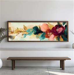ΔΙΑΚΟΣΜΗΤΙΚΟΣ ΠΙΝΑΚΑΣ MDF ΜΕ ΚΟΡΝΙΖΑ EMR021 856EVL2494 40X120X3,5 CM ΑΙΘΡΙΟ