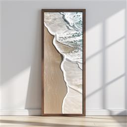 ΔΙΑΚΟΣΜΗΤΙΚΟΣ ΠΙΝΑΚΑΣ MDF ΜΕ ΚΟΡΝΙΖΑ LONG022-S/120-40 797EVL2444 40X120 CM ΑΙΘΡΙΟ