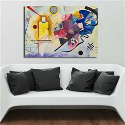 ΔΙΑΚΟΣΜΗΤΙΚΟΣ ΠΙΝΑΚΑΣ ΣΕ ΚΑΜΒΑ 70100KANDINSKY028 677VSL1163 70X100 CM ΑΙΘΡΙΟ