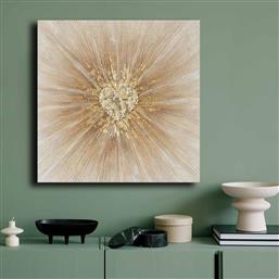 ΔΙΑΚΟΣΜΗΤΙΚΟΣ ΠΙΝΑΚΑΣ ΣΕ ΚΑΜΒΑ 7070GSC-007 895FNA1169 70X70 CM ΑΙΘΡΙΟ