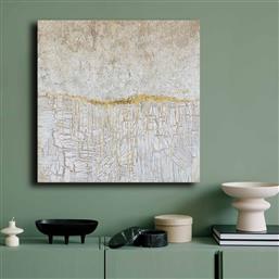 ΔΙΑΚΟΣΜΗΤΙΚΟΣ ΠΙΝΑΚΑΣ ΣΕ ΚΑΜΒΑ 7070GSC-010 895FNA1172 70X70 CM ΑΙΘΡΙΟ