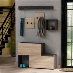 ΕΠΙΠΛΟ ΕΙΣΟΔΟΥ HOLDON - ANTHRACITE, SONOMO 776HMS4016 (120X78X40) ΑΙΘΡΙΟ