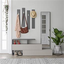 ΕΠΙΠΛΟ ΕΙΣΟΔΟΥ RAMDA - LIGHT MOCHA, ANTHRACITE 855DTE4005 (137X54,5X35) ΑΙΘΡΙΟ