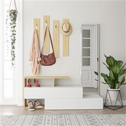 ΕΠΙΠΛΟ ΕΙΣΟΔΟΥ RAMDA - OAK 855DTE4004 (137X54,5X35) ΑΙΘΡΙΟ