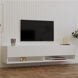 ΕΠΙΠΛΟ ΤΗΛΕΟΡΑΣΗΣ ARGES - WHITE 495SSE1605 (141X31X30) ΑΙΘΡΙΟ