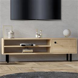 ΕΠΙΠΛΟ ΤΗΛΕΟΡΑΣΗΣ AVILA - SAPPHIRE OAK 495SSE1608 (120X38X30) ΑΙΘΡΙΟ