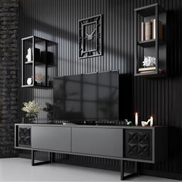 ΕΠΙΠΛΟ ΤΗΛΕΟΡΑΣΗΣ BLACK LINE - ANTHRACITE, BLACK 618BLY1139 (180X18X30) ΑΙΘΡΙΟ