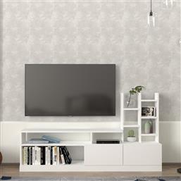 ΕΠΙΠΛΟ ΤΗΛΕΟΡΑΣΗΣ DOLUNAY - WHITE 756FRN3051 (164,4X91,3X25) ΑΙΘΡΙΟ