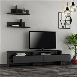 ΕΠΙΠΛΟ ΤΗΛΕΟΡΑΣΗΣ GARA - ANTHRACITE 776HMS3014 (180X42X32) ΑΙΘΡΙΟ
