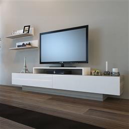 ΕΠΙΠΛΟ ΤΗΛΕΟΡΑΣΗΣ LUSI - CORDOBA, WHITE 788DEC3053 (180X40X31) ΑΙΘΡΙΟ