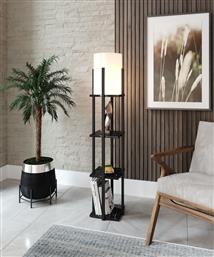 ΦΩΤΙΣΤΙΚΟ ΔΑΠΕΔΟΥ NORA - BLACK 390FLH1149 (21X21) ΑΙΘΡΙΟ