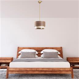ΦΩΤΙΣΤΙΚΟ ΟΡΟΦΗΣ CAKE - BEIGE, GOLD 390FLH1817 (Φ30X20) ΑΙΘΡΙΟ
