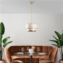 ΦΩΤΙΣΤΙΚΟ ΟΡΟΦΗΣ CAKE - CREAM, GOLD 390FLH1820 (Φ30X20) ΑΙΘΡΙΟ