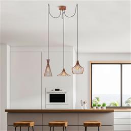 ΦΩΤΙΣΤΙΚΟ ΟΡΟΦΗΣ MEZOPOTAMYA - N-1292 525NOR1611 (Φ114X130; Φ5X15) ΑΙΘΡΙΟ