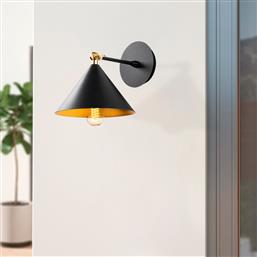ΦΩΤΙΣΤΙΚΟ ΤΟΙΧΟΥ BERCESTE - 185BLACK-A 521SHN2152 (19X26) ΑΙΘΡΙΟ