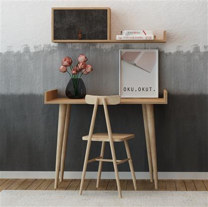 ΓΡΑΦΕΙΟ BRUSH 811MDD3812 100X81X60 CM ΑΙΘΡΙΟ
