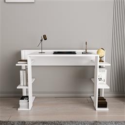 ΓΡΑΦΕΙΟ CINAR - WHITE 875ZNA4630 122,7X77X45 CM ΑΙΘΡΙΟ