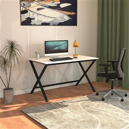 ΓΡΑΦΕΙΟ ELITE - BLACK, WHITE 706CLN1208 120X77X70 CM ΑΙΘΡΙΟ