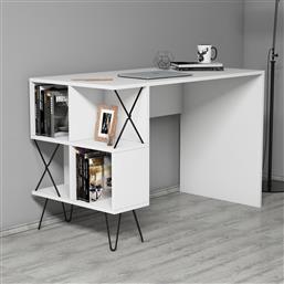 ΓΡΑΦΕΙΟ EXTRA - WHITE 845HCT3819 120X78,8X60 CM ΑΙΘΡΙΟ