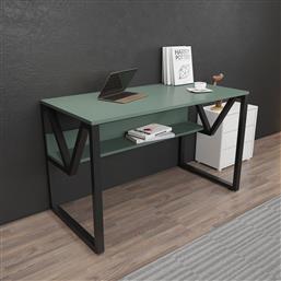ΓΡΑΦΕΙΟ LONA - GREEN, BLACK 875ZNA4544 120X72,8X60 CM ΑΙΘΡΙΟ