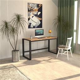 ΓΡΑΦΕΙΟ MARSILYA 122 - ATLANTIC PINE, BLACK 706CLN1205 122X77X55 CM ΑΙΘΡΙΟ