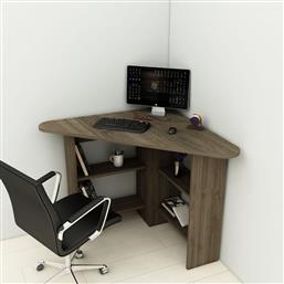 ΓΡΑΦΕΙΟ ΜΕΛΕΤΗΣ CORNER - WALNUT 550ARN1102 (80X73,8X80) ΑΙΘΡΙΟ