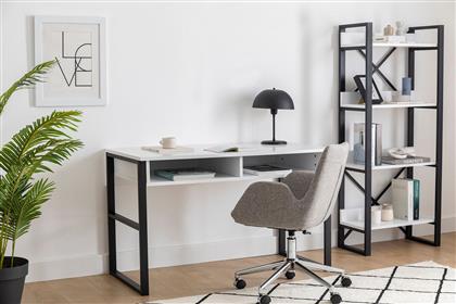 ΓΡΑΦΕΙΟ MISTO - WHITE 835PUQ3818 120X75X60 CM ΑΙΘΡΙΟ
