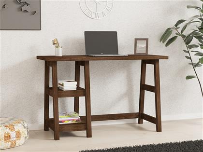 ΓΡΑΦΕΙΟ PERLA - WALNUT 835PUQ3805 120X73,5X51 CM ΑΙΘΡΙΟ