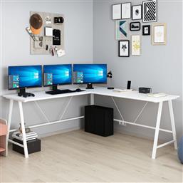 ΓΡΑΦΕΙΟ TEAM L - WHITE 506MNR3361 180X76X60 CM ΑΙΘΡΙΟ
