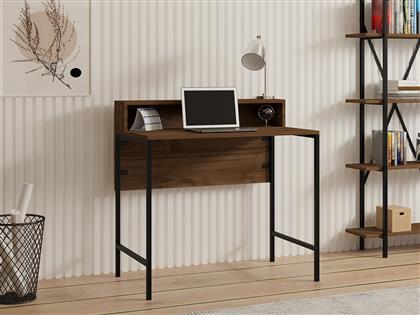 ΓΡΑΦΕΙΟ USO - WALNUT, BLACK 835PUQ3802 90X75X50 CM ΑΙΘΡΙΟ
