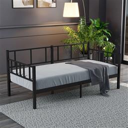 ΚΑΝΑΠΕΣ-ΚΡΕΒΑΤΙ (DAYBED) DAYBED - BLACK 90X200 837WST1140 (90X83X200) ΑΙΘΡΙΟ