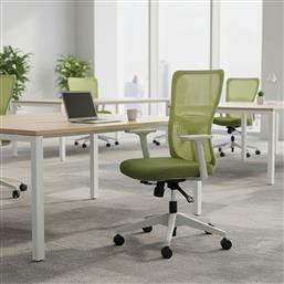 ΚΑΡΕΚΛΑ ΓΡΑΦΕΙΟΥ LUMBAR 108 - GREEN 926STR1103 61X108X68 CM ΑΙΘΡΙΟ