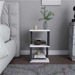 ΚΟΜΟΔΙΝΟ CARTER - WHITE, ANTHRACITE 322RTC1634 29,6X49,4X29,6 CM ΑΙΘΡΙΟ