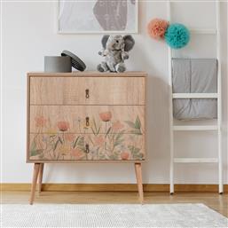 ΚΟΜΟΔΙΝΟ CITY TRIO TULIP 863SPH3537 80X89X40 CM ΑΙΘΡΙΟ