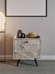 ΚΟΜΟΔΙΝΟ DOPO - EPHESUS MARBLE 811MDD3440 50X55X40 CM ΑΙΘΡΙΟ
