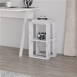 ΚΟΜΟΔΙΝΟ LONIE - CARRARA MARBLE 776HMS3441 30X55X30 CM ΑΙΘΡΙΟ
