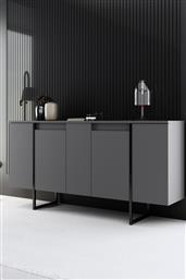 ΚΟΝΣΟΛΑ LUXE - ANTHRACITE, BLACK 618BLY1175 (160X80X35) ΑΙΘΡΙΟ