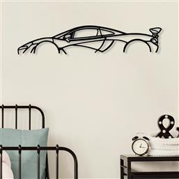 ΜΕΤΑΛΛΙΚΟ ΔΙΑΚΟΣΜΗΤΙΚΟ ΤΟΙΧΟΥ MCLAREN P1 SILHOUETTE 891TNL2358 68X14 CM ΑΙΘΡΙΟ