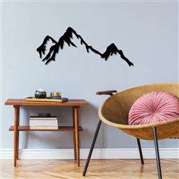 ΜΕΤΑΛΛΙΚΟ ΔΙΑΚΟΣΜΗΤΙΚΟ ΤΟΙΧΟΥ MOUNTAIN 891TNL1588 70X30 CM ΑΙΘΡΙΟ