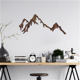 ΜΕΤΑΛΛΙΚΟ ΔΙΑΚΟΣΜΗΤΙΚΟ ΤΟΙΧΟΥ RUSTY MOUNTAIN 891TNL3778 45X70 CM ΑΙΘΡΙΟ