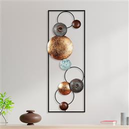 ΜΕΤΑΛΛΙΚΟ ΔΙΑΚΟΣΜΗΤΙΚΟ ΤΟΙΧΟΥ TEXTURED - 8 891TNL2405 32X90X4 CM ΑΙΘΡΙΟ