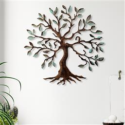 ΜΕΤΑΛΛΙΚΟ ΔΙΑΚΟΣΜΗΤΙΚΟ ΤΟΙΧΟΥ TREE - 1 891TNL2427 60X60 CM ΑΙΘΡΙΟ
