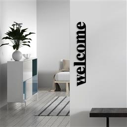ΜΕΤΑΛΛΙΚΟ ΔΙΑΚΟΣΜΗΤΙΚΟ ΤΟΙΧΟΥ WELCOME 891TNL3204 70X13 CM ΑΙΘΡΙΟ
