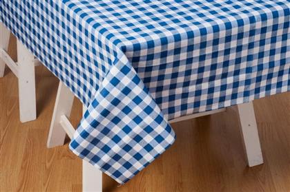 (MIN 3 ΤΜΧ) ΤΡΑΠΕΖΟΜΑΝΤΗΛΟ 140X180 ΣΕ ΔΥΟ ΧΡΩΜΑΤΑ AITHRIO 5467-ΜΠΛΕ ΑΙΘΡΙΟ