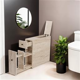 ΝΤΟΥΛΑΠΙ ΜΠΑΝΙΟΥ CALENCIA - TRAVERTINE 854KLN3917 (20X55X60) ΑΙΘΡΙΟ